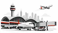 Infografis: 10 Bandara Tersibuk di Dunia 2026. (Liputan6.com/ Djoko Poerwanto)