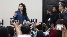 Nikita Mirzani menjalani sidang lanjutan terkait kasus dugaan pemerasan dan Tindak Pidana Pencucian Uang (TPPU) terhadap pengusaha produk kecantikan, Reza Gladys, di Pengadilan Negeri Jakarta Selatan, Senin (10/20/2025). (Kapanlagi.com/Budy Santoso)
