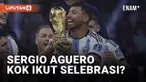 Penantian panjang Lionel Messi bersama timnas Argentina akhirnya tiba. Argentina raih juara Piala Dunia 2022 setelah tekuk Prancis lewat adu penalti (18/12/2022). Di tengah selebrasi, kehadiran Sergio Aguero jadi sorotan dan timbulkan pertanyaan. Agu...