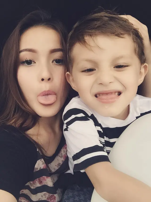 Sering Berperan Pelakor di 'Suara Hati Istri', Ini 6 Potret Voke Victoria dan Buah Hati