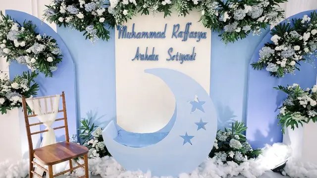 Potret Akikah Raffasya Arshaka Anak Kedua Melody Prima. (Sumber: Instagram/melodyprima)
