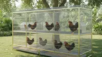 7 Model Kandang Ayam Serama Terbaik Cocok untuk Rumah di Lahan Sempit