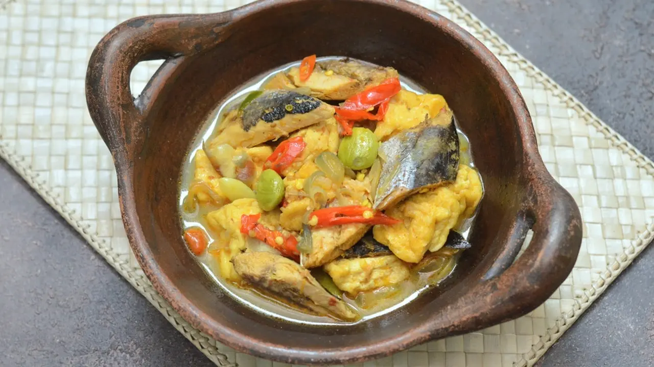 Ilustrasi sayur pindang