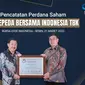 Pencatatan perdana saham PT Sepeda Bersama Indonesia Tbk (BIKE), Senin, 21 Maret 2022 (Foto: BEI)