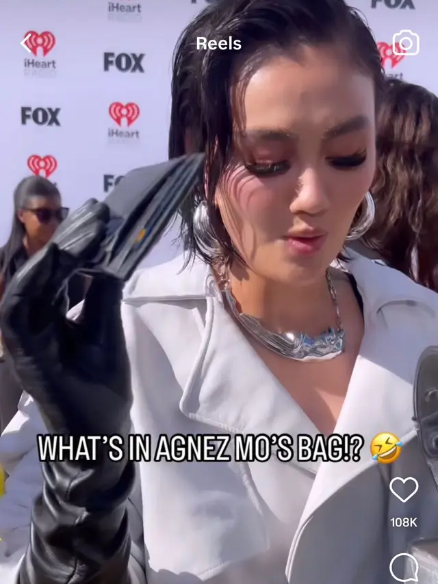 Potret Agnez Monica (Sumber: Instagram/iheartradio)
