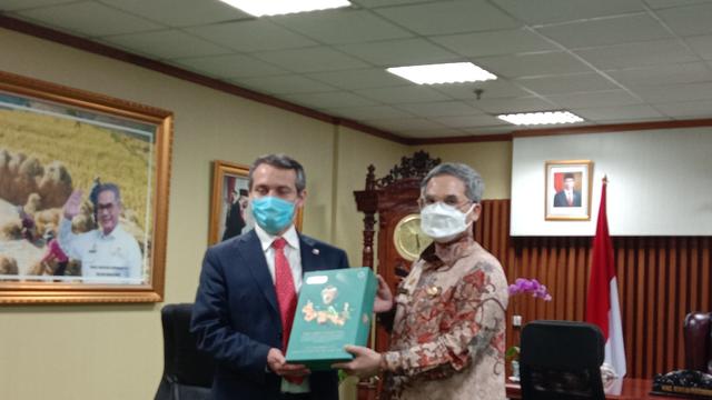 Pemerintah Indonesia tengah menjajaki perpanjangan kerjasama perdagangan di sektor pertanian dengan Chili