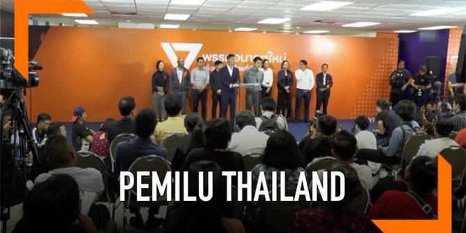 VIDEO: Partai Pro Militer Klaim Menang di Pemilu Thailand