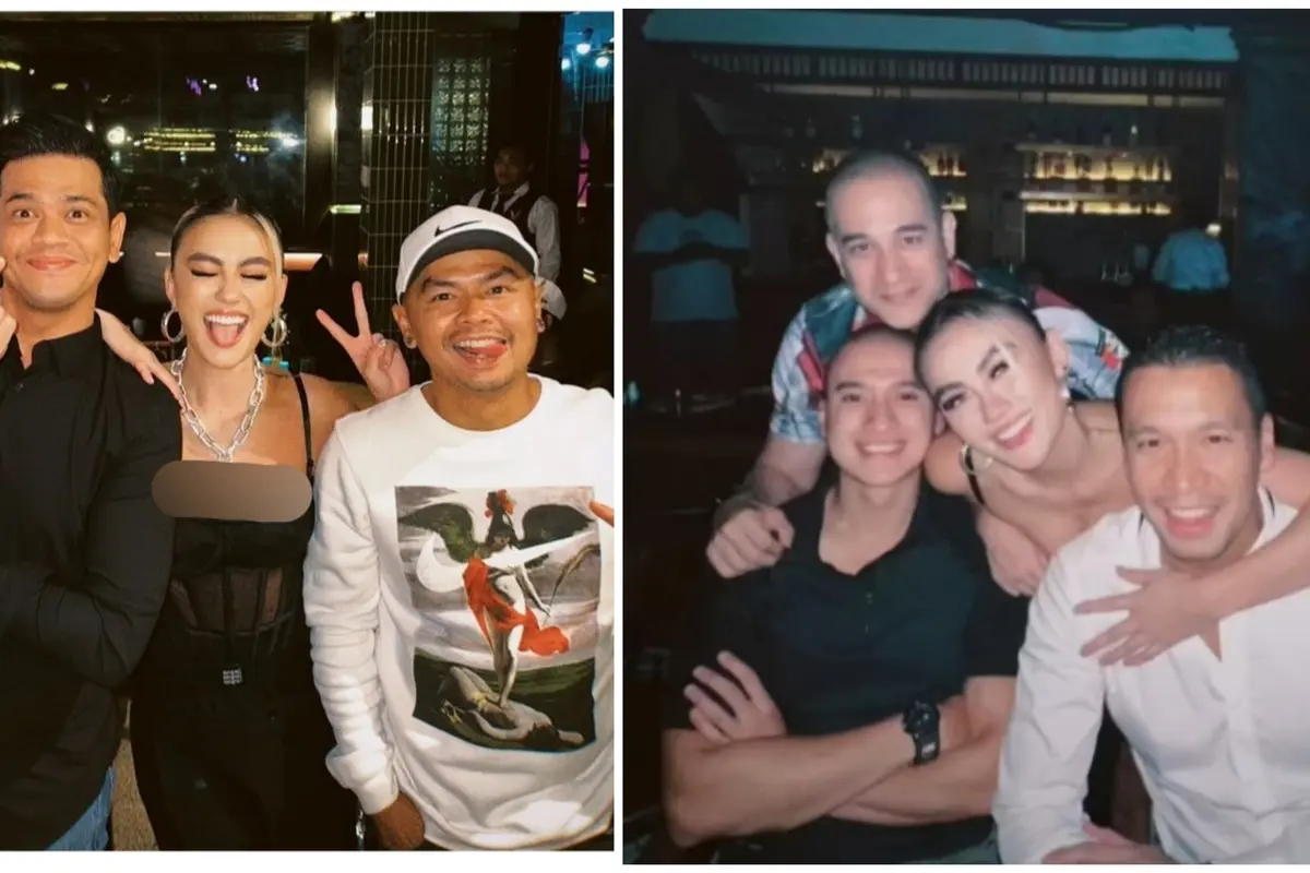 Momen Agnez Mo hangout bareng teman artis di resto miliknya (Foto: Instagram agnezmo)