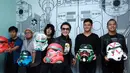 Personel Nidji adalah penggemar berat Star Wars. Hal inilah yang melandasi Disney Indonesia menunjuk Nidji menjadi Campaign Ambassador untuk film Star Wars Rebels session 2 yang mulai tayang di Disney Channel. (Deki Prayoga/Bintang.com)