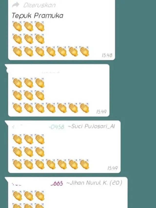 6 Chat Anak Pramuka Ini Penuh Kode, Bikin Mikir Keras