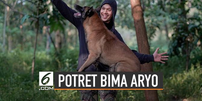 VIDEO: Potret Bima Aryo Bersama Anjing Peliharaannya