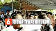 Seorang siswa SMP di Manado, Sulawesi Utara, tewas setelah dihukum guru lari 20 putaran oleh guru karena terlambat datang sekolah.