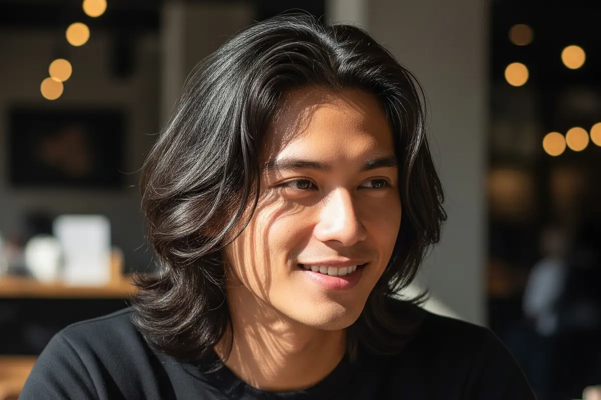 7 Model Rambut Pria Wolf Cut Panjang, Tampil Stylish dengan Sentuhan Klasik dan Modern