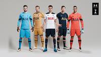 Seragam anyar Tottenham Hotspur untuk musim 2016-17. (Tottenham Hotspur).