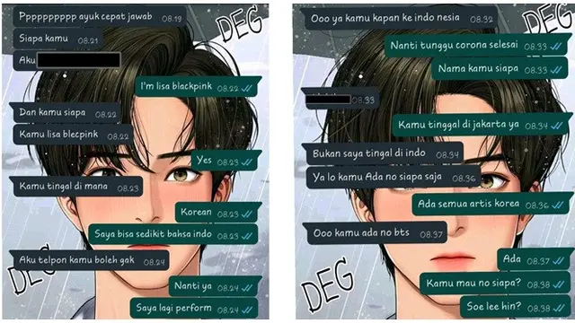 10 Chat Kocak saat Tipu Fans K-Pop Cilik, Polos Banget