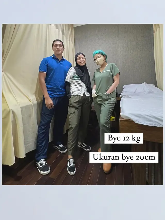 Arda Suami Tantri Kotak Berhasil Turunkan Berat Badan hingga 12 Kg (credit: instagram/ardahatna)