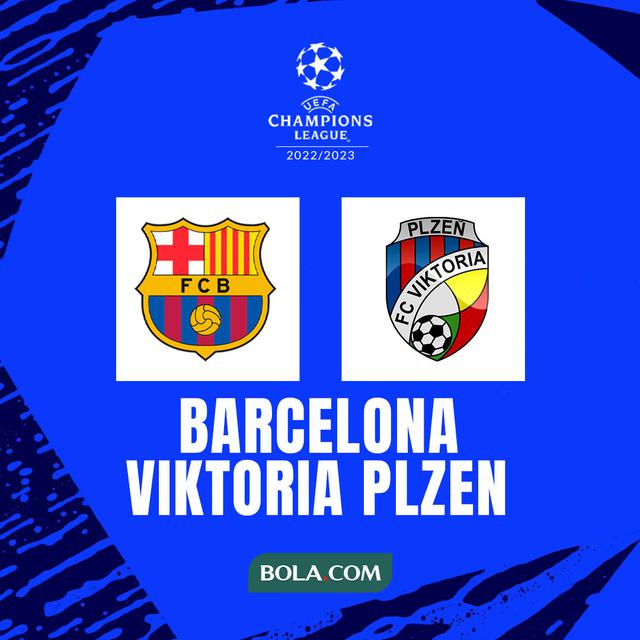 Liga Champions - Barcelona Vs Viktoria Plzen