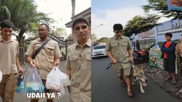 6 Potret Seru Seleb Waktu Berburu Takjil, Ada yang Bawa Serigala