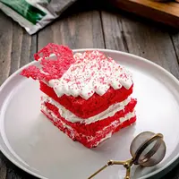 ilustrasi red velvet cake/ANJ/sapapua.sagu