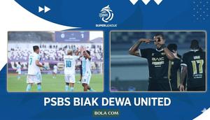 Cover BRI Super League: PSBS Biak Vs Dewa United. (Gemini/Hendry Wibowo/Bola.com)