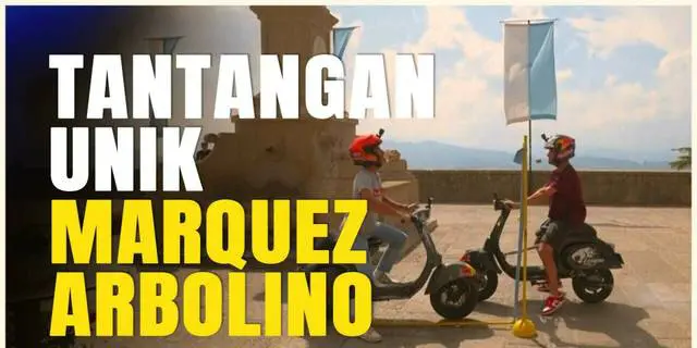 VIDEO: Marc Marquez dan Tony Arbolino Bersaing dalam Perlombaan Unik, Jadi Pengantar Pizza!