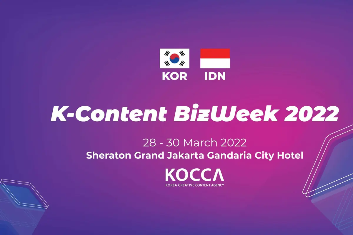Korea Creative Content Agency (KOCCA) Indonesia menggelar K-Content BizWeek 2022