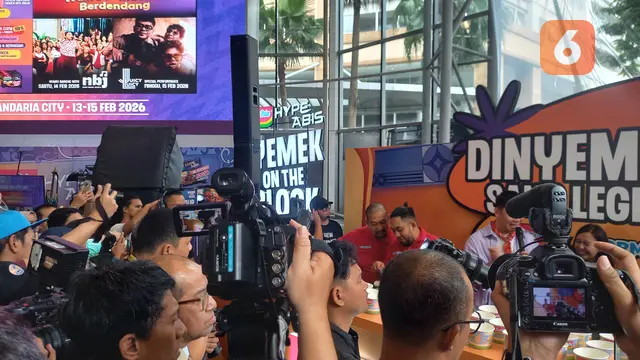 Nyemek on The Block, Pengalaman Baru Nikmati Mie Nyemek Ala Hype Abis