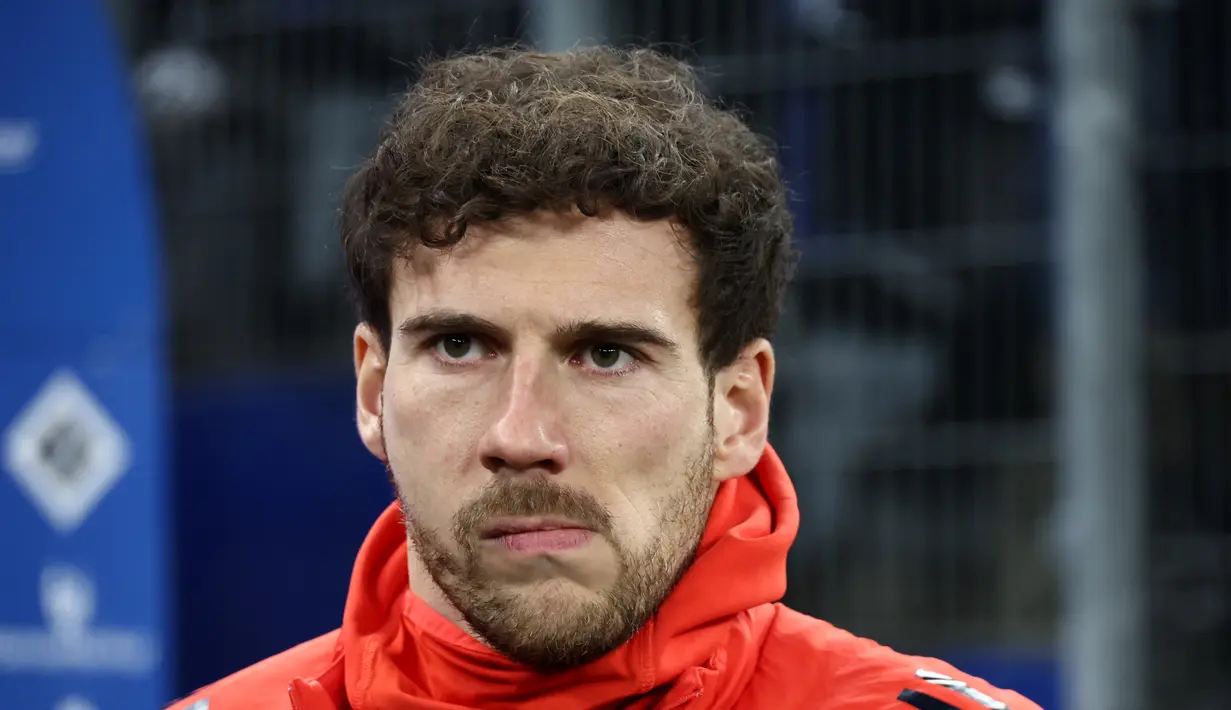 Leon Goretzka juga diperkirakan akan meninggalkan Bayern Munchen secara gratis pada akhir musim. Manchester United membutuhkan tambahan gelandang tengah musim panas ini. (AFP/Ibrahim OT)