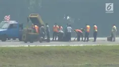 Satu penerbangan haji dialihkan ke Bandara Soekarno-Hatta dari Bandara Halim Perdanakusuma hari ini.