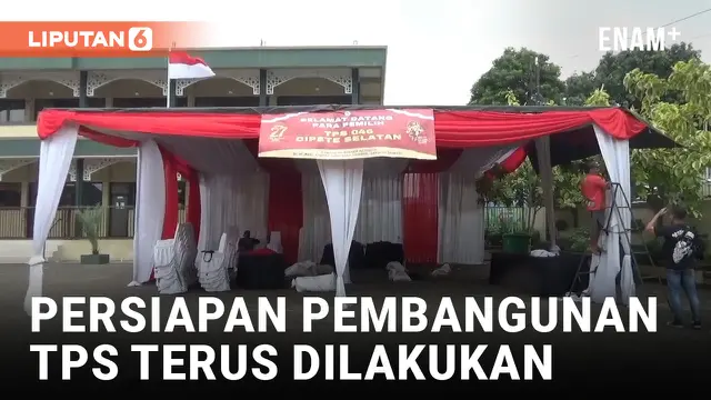 VIDEO: Jelang Pilkada Serentak, Persiapan Pembangunan TPS Terus Dilakukan