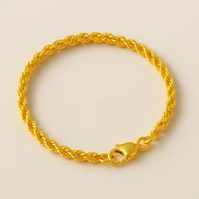 Model Gelang Emas Rantai 24 Karat