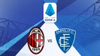 Link Live Streaming Liga Italia di Vidio: AC Milan Vs Empoli