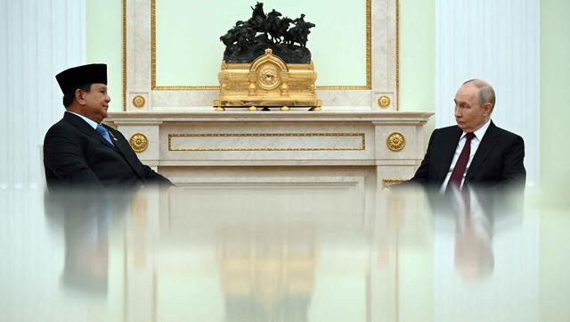 Bahas Sejumlah Isu Strategis, Prabowo Kembali Bertemu Putin di Kremlin