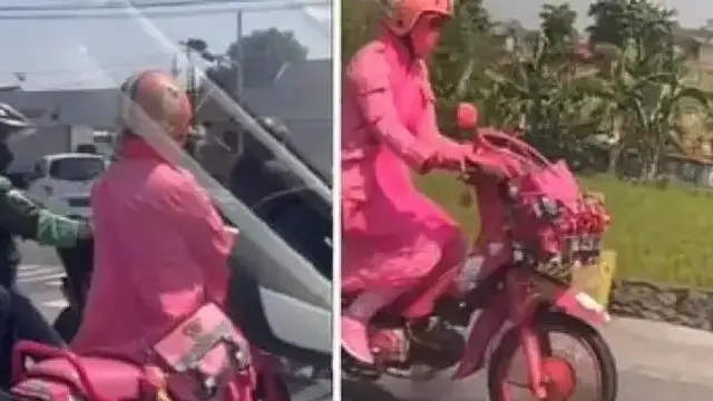6 Outfit Nyeleneh Warna Pink Ini Enggak Habis Pikir, Anti-Mainstream