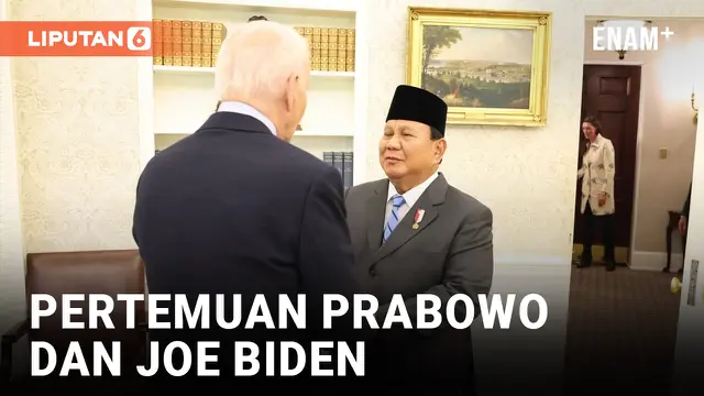 VIDEO: Prabowo Bahas Gaza saat Bertemu Joe Biden