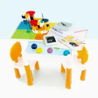 Fun Bricks Table jadi meja multifungsi untuk belajar dan bermain sesuai dengan metode montessori