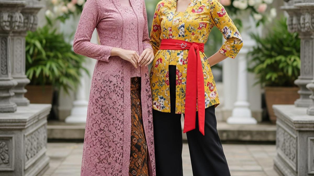10 Model Kebaya Brokat untuk Pesta Terbaru 2025, Kekinian, Stylish, &amp; Elegan