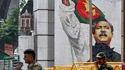 Gelombang demonstrasi di Bangladesh dimulai secara damai pada 1 Juli 2024 lalu. (Dibyangshu SARKAR/AFP)