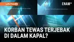 Visual jelas bangkai KMP Tunu Pratama Jaya akhirnya terekam kamera bawah laut Ditpolairud Polda Jatim. Kapal ditemukan dalam posisi terbalik di kedalaman 49 meter Selat Bali.