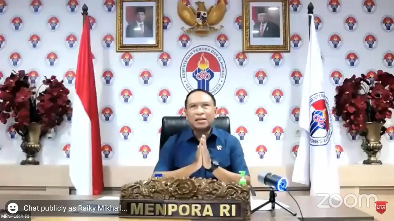 Menpora Zainudin Amali