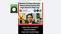Cek Fakta: Hoaks Artikel Menkeu Purbaya Minta Rakyat Menyumbang Bila Ingin Ekonomi Maju Lagi