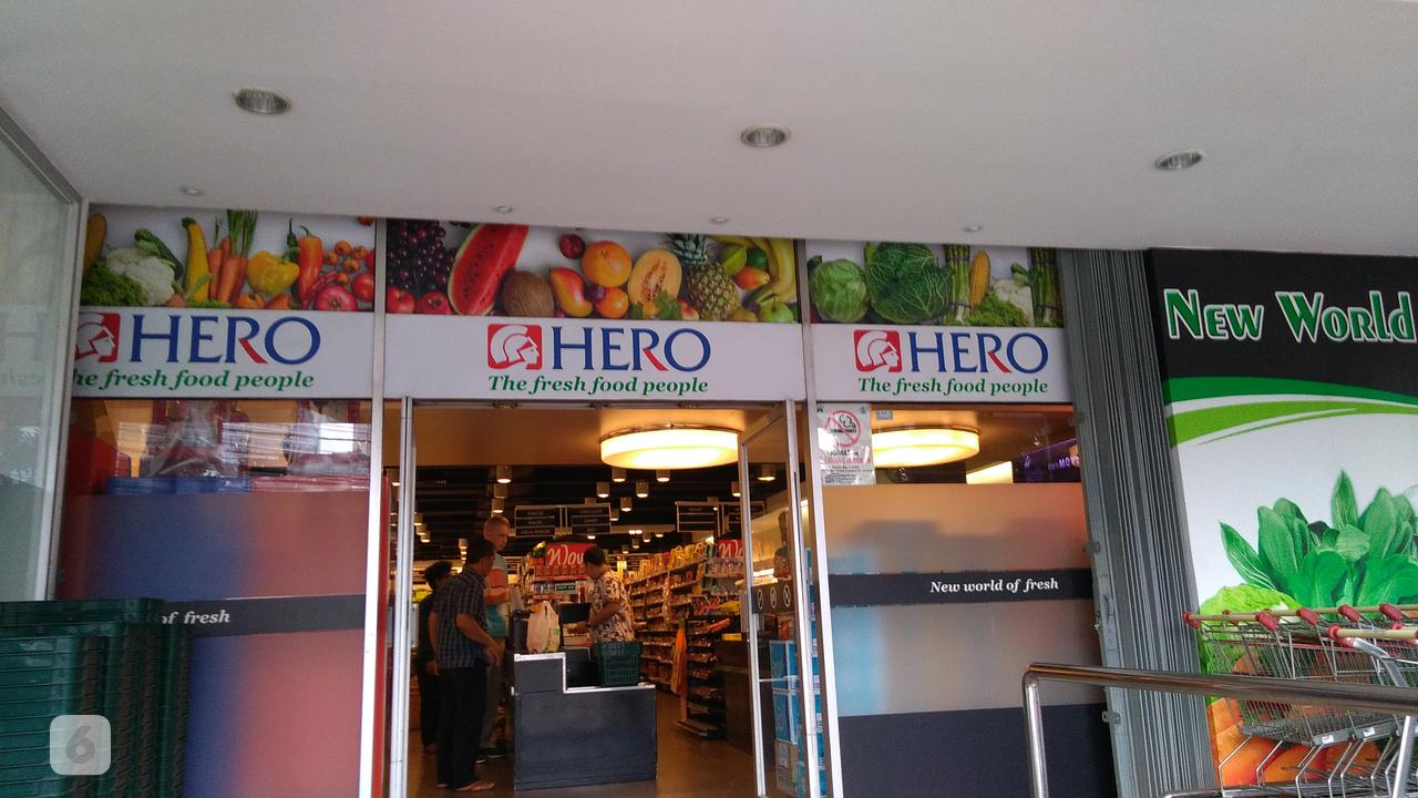 Hero di kawasan Gondangdia.