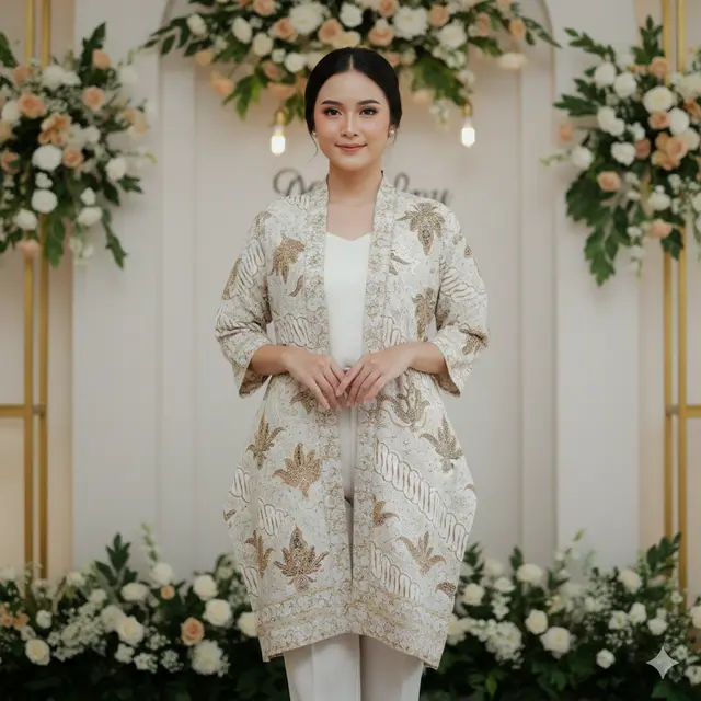 Model Batik Seragam Sinoman Wanita