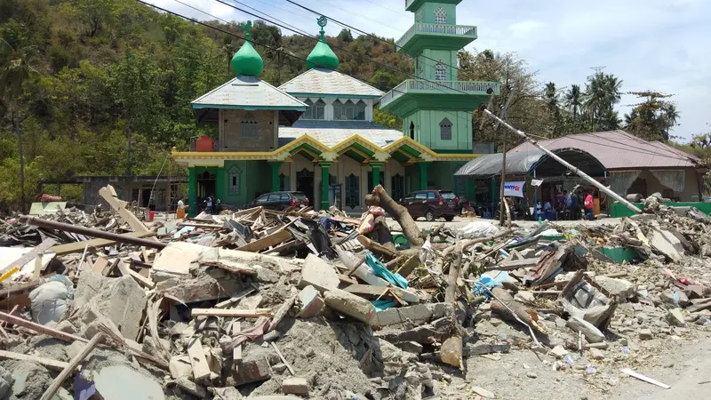 Masjid Babul Jannah di loli Saluran, Banawa, Kabupaten Donggala