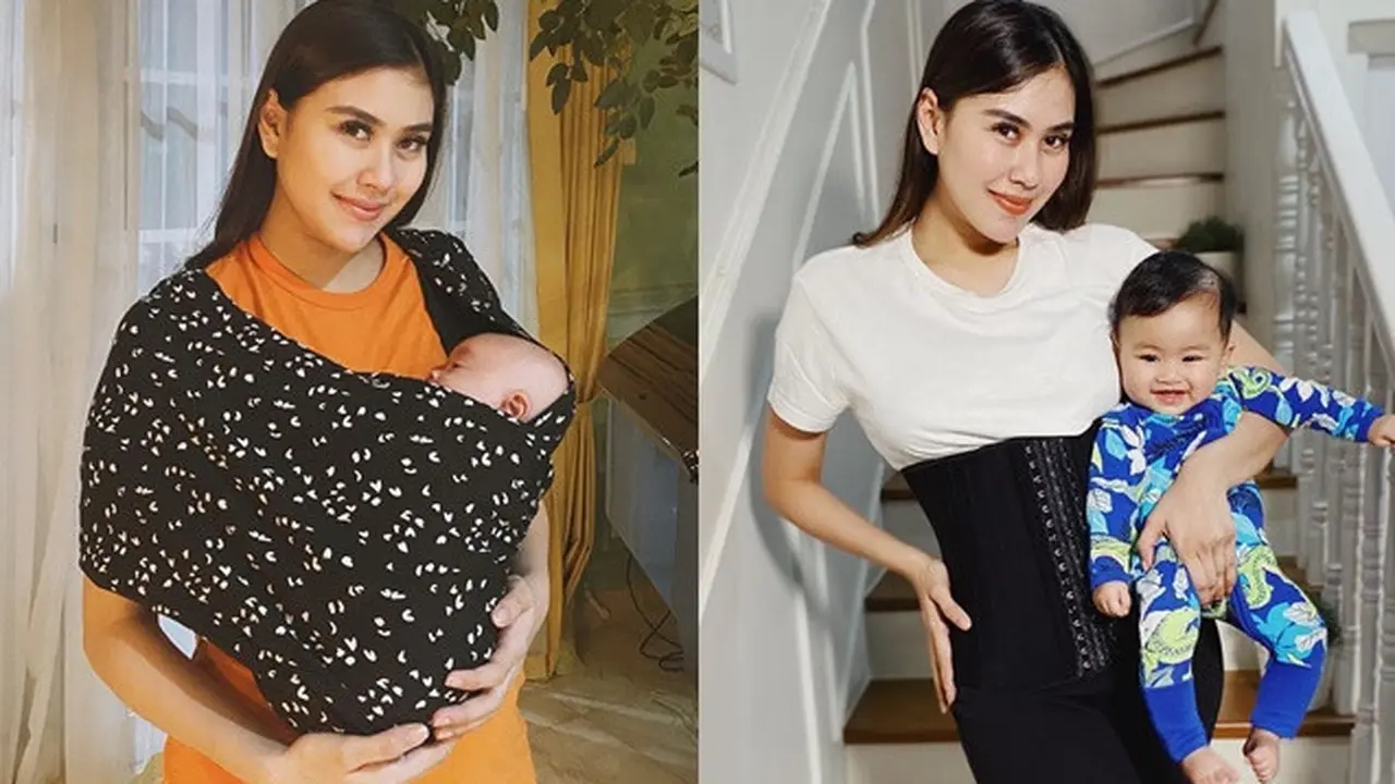 7 Potret Terbaru Syahnaz Sadiqah Usai Melahirkan, Makin Langsing