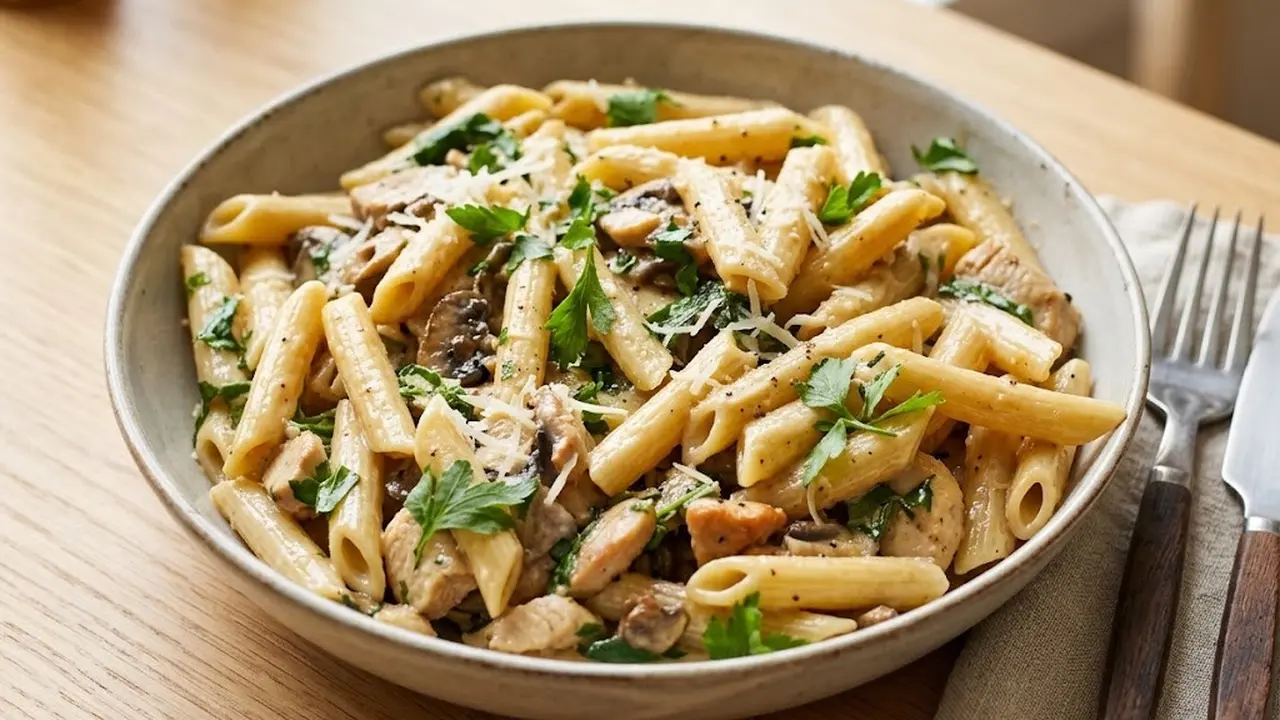 Resep chicken mushroom