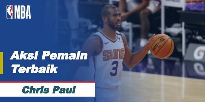 VIDEO: Aksi-Aksi Mengesankan Bintang Phoenix Suns, Chris Paul di NBA Hari Ini