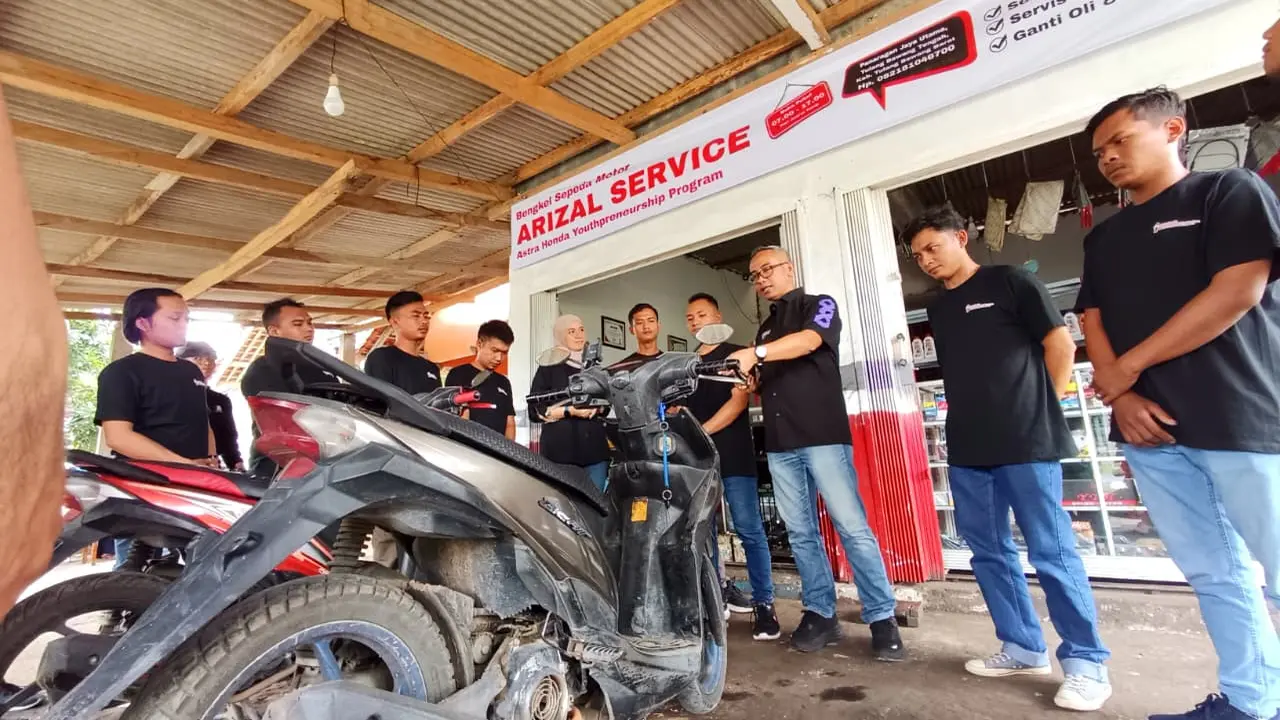 Bengkel Binaan Yayasan AHM Cetak Omset Rp 7,9 Miliar (ist)