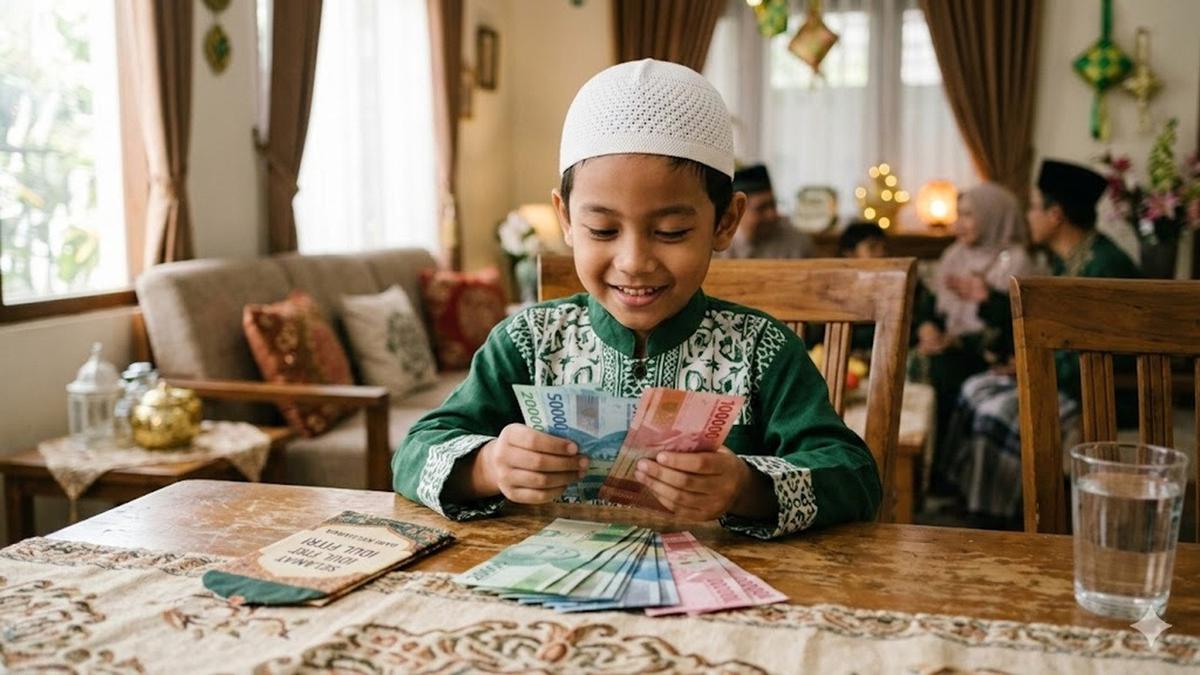 Cara Mengajarkan Anak Mengatur Uang agar THR Tidak Cepat Habis