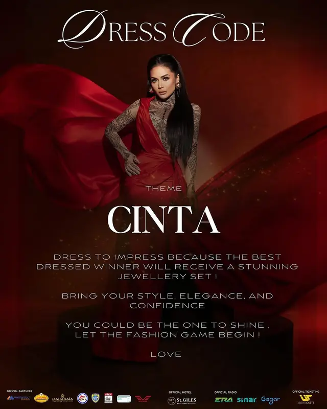 Anggun berbalut gaun merah mewah, 5 gaya Krisdayanti saat pemotretan spesial untuk konser di Malaysia